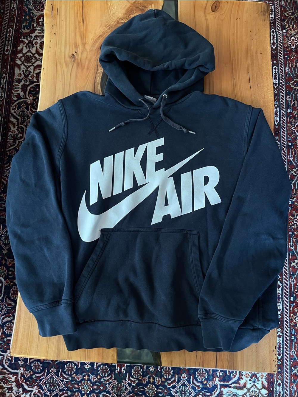 Vintage Nike Hoodie Men’s Big Logo Swoosh Size L
